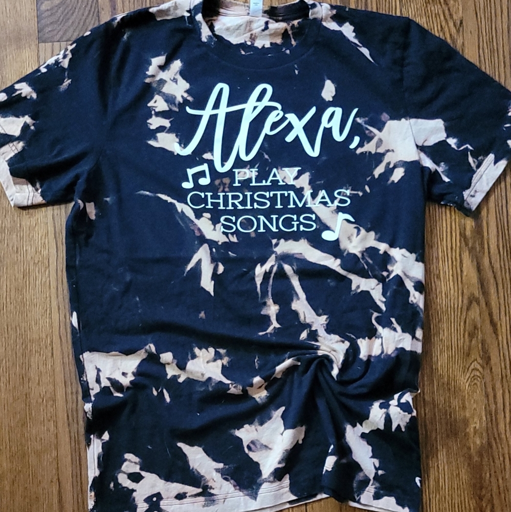 Bleached/sublimation t-shirt